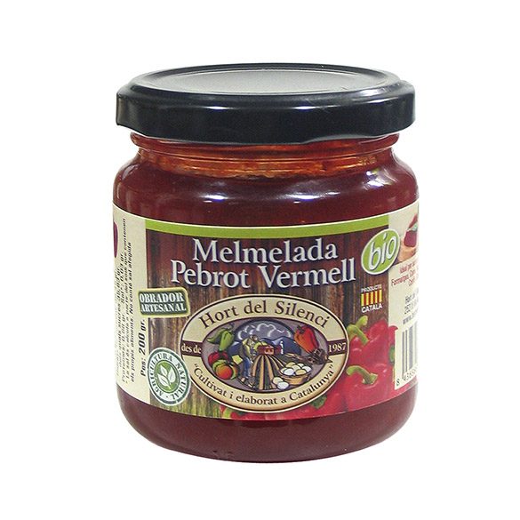 Melmelades_0004_8436566720137-Melmelada de Pebrot Vermell ECO 200 g